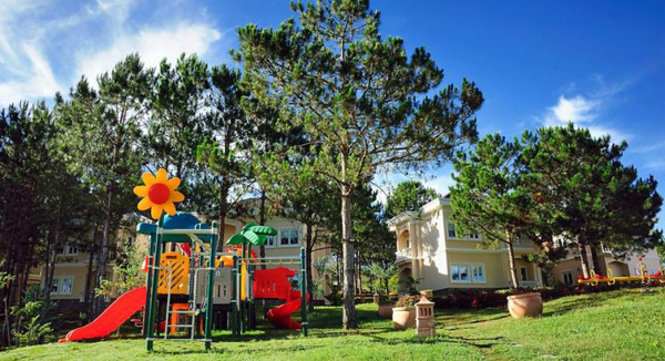 Những góc vui chơi dành cho trẻ em rất tiện ích của khu nghỉ dưỡng