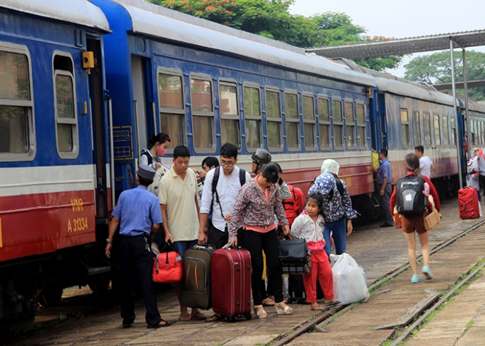 Ga Sài Gòn giảm giá vé đồng loạt cho hành khách đi tàu.
