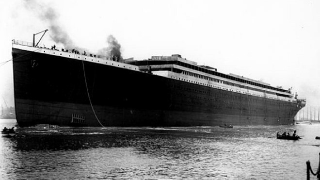 Con tàu "không thể chìm" Titanic là một trong những chiếc thuyền xa hoa bậc nhất mọi thời đại. Ảnh: George Bain.