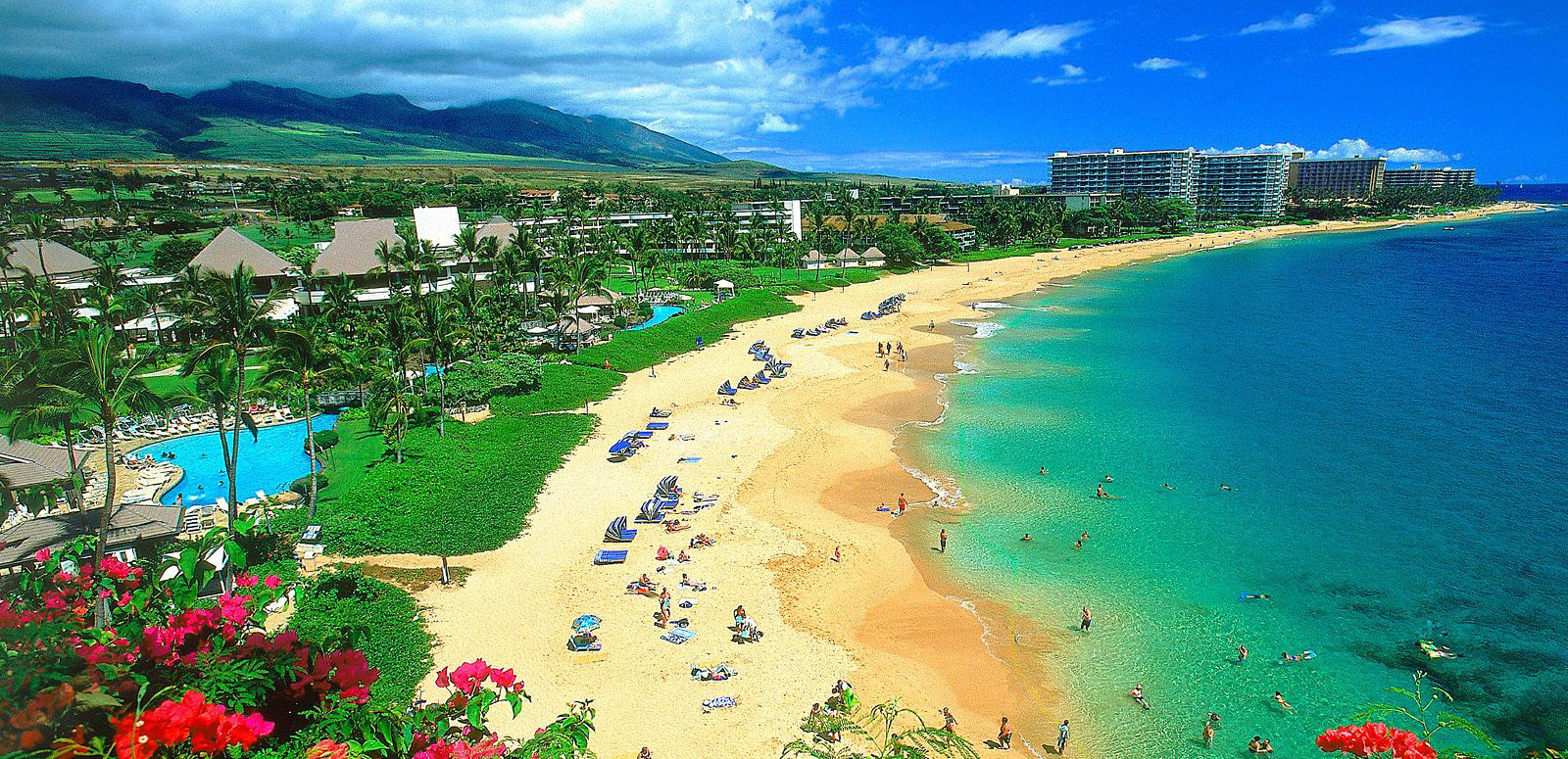 Kee Beach, Kauai, Hawaii бесплатно