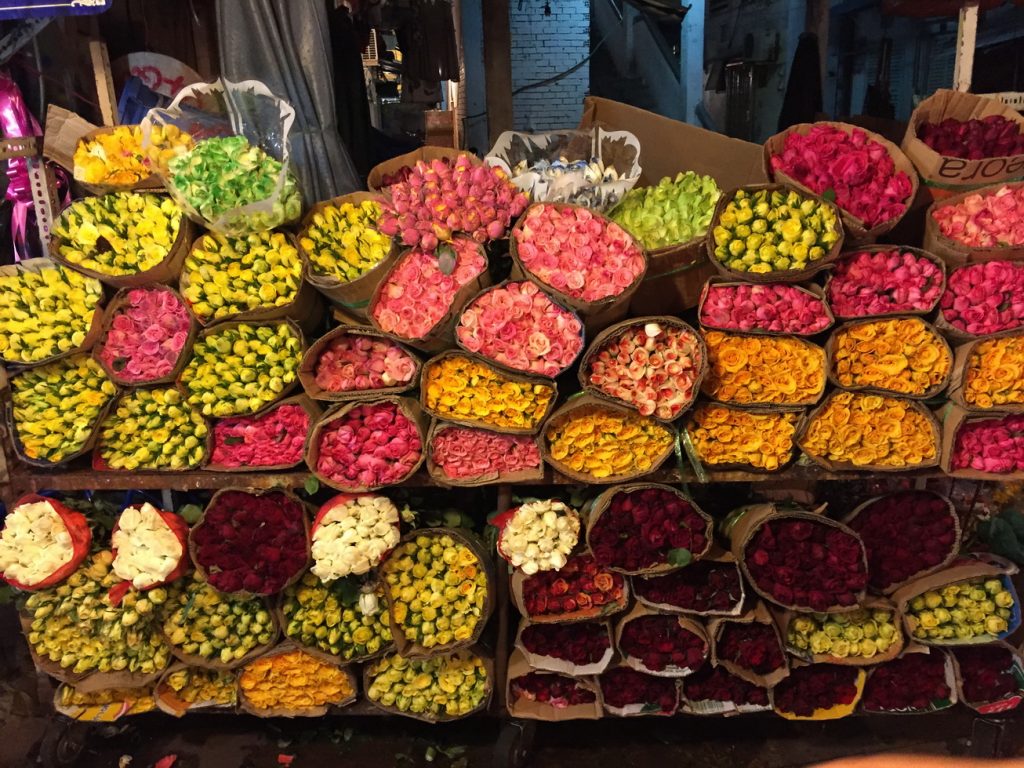 Chợ hoa Hồ Thị Kỉ - Ảnh: Internet