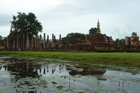 Cố đô Sukhothai bình yên và cổ kính