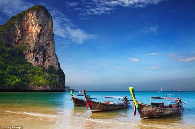 Hãy khám phá những bờ biển tuyệt đẹp của Thái Lan vào tháng tư 