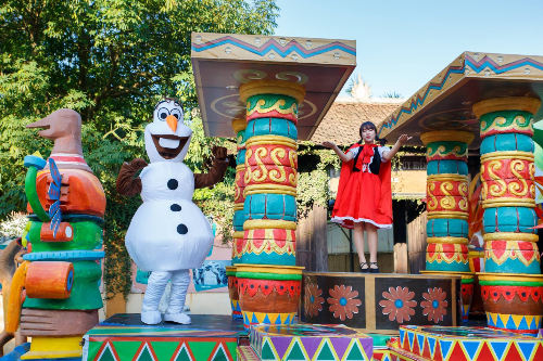 Diễu hành với các nhân vật mascot hoạt hình Disney mùa Tết năm nay cũng sẽ là hoạt động được yêu thích nhất tại công viên.