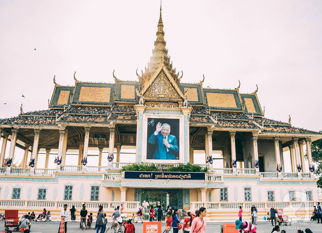 Cung điện Hoàng gia Campuchia tại Phnom Penh - Ảnh: Ngọc Toàn