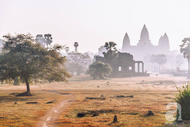 Bình minh tại Angkor Wat - Ảnh: Ngọc Toàn
