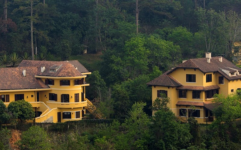 Ana Mandara Villas Dalat Resort & Spa nhìn từ trên cao