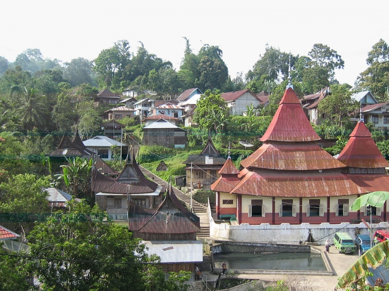 Làng cổ Pariangan, Indonesia