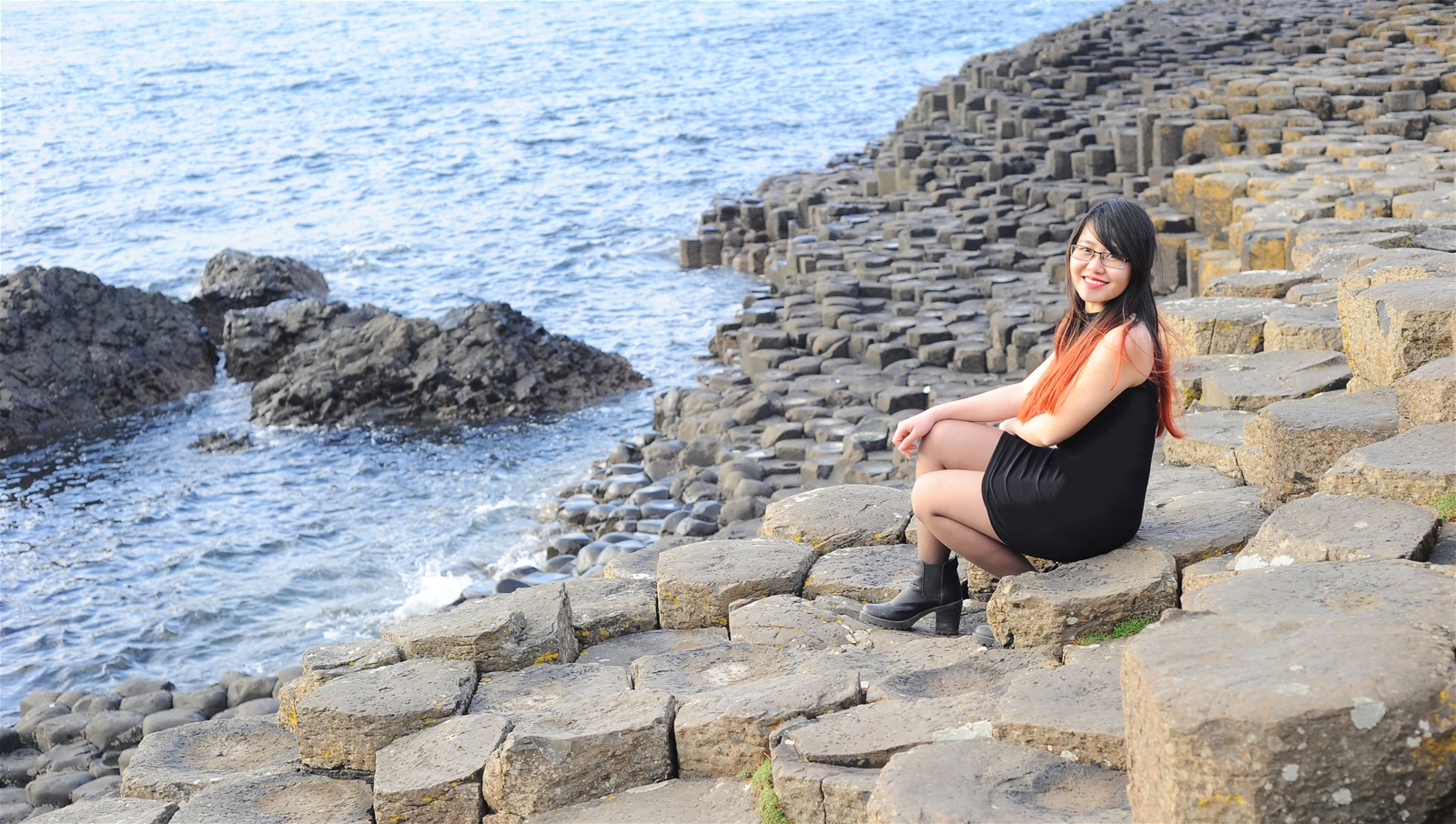  Giant's Causeway của Ireland như song sinh với ghềnh đá Phú Yên. Ảnh FB: Nga Viet Chu 