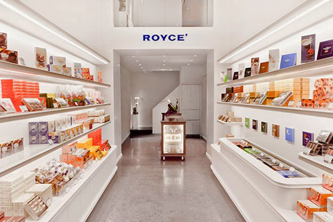 Cửa hàng sô cô la Royce' Chocolate ở Nhật.