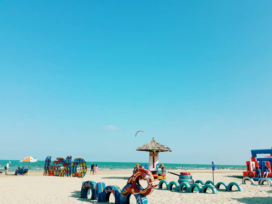 Khu vui chơi Okul Playzone nằm tại khu vực Bãi Sau – TP Vũng Tàu, một vị trí khá thuận lợi và dễ tìm. Ảnh: Jessica on Instagram