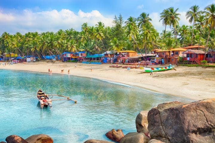 Giá ở các bãi biển của Ấn Độ cũng rất tốt cho du khách.