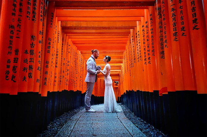 Điện thờ Fushimi Inari - Kyoto - Nhật Bản.