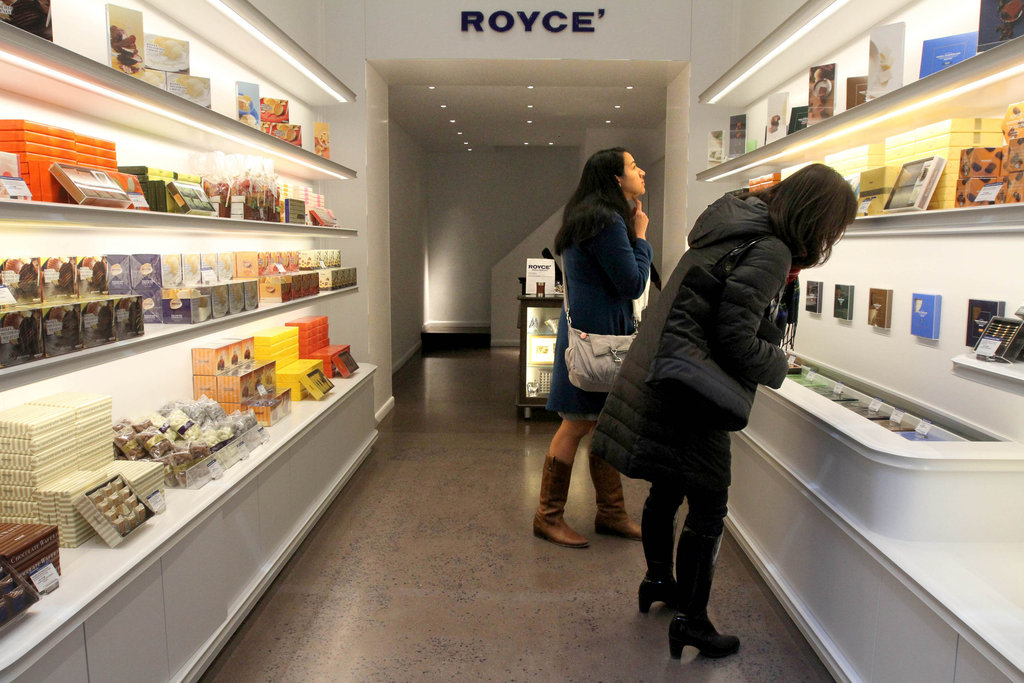 Cửa hàng sô cô la Royce' Chocolate ở Nhật - Ảnh Internet