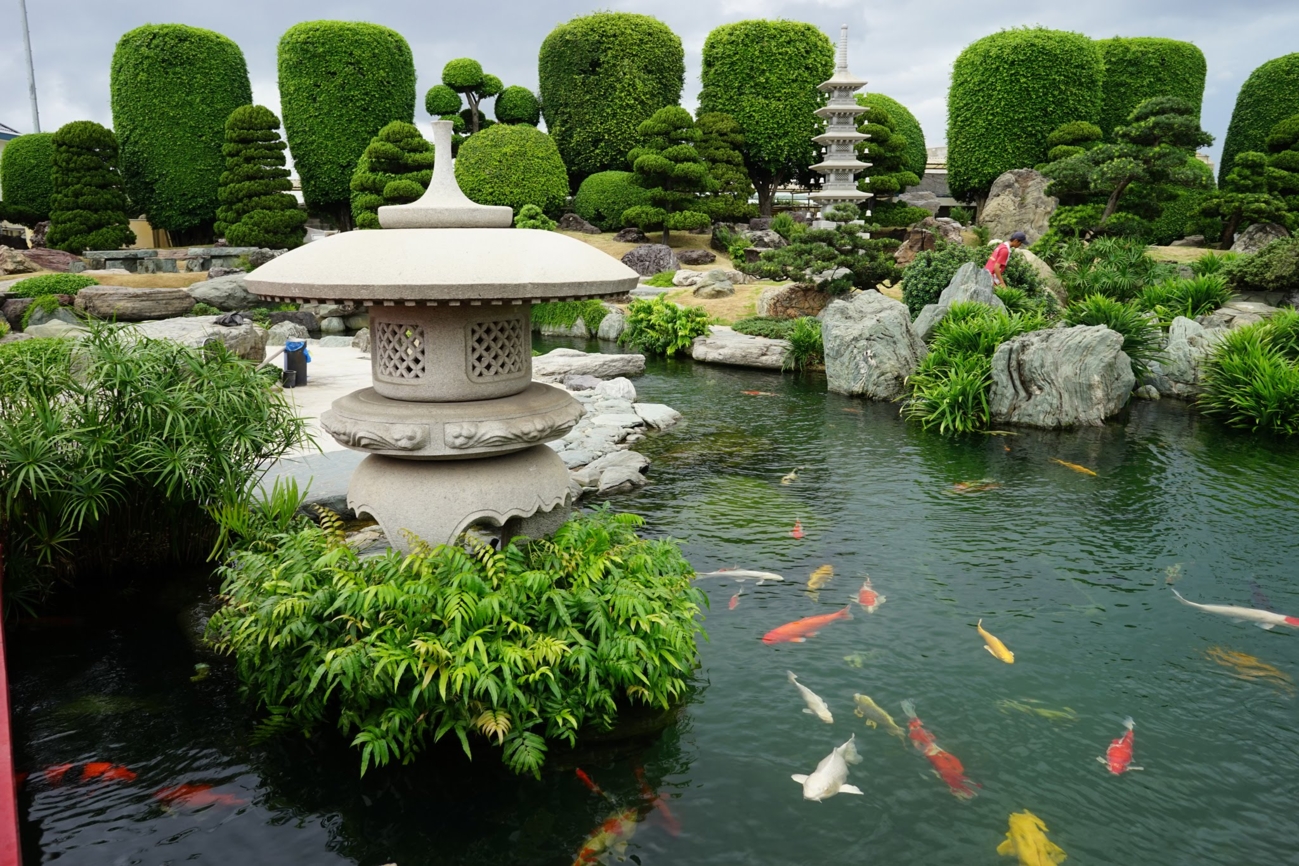 RinRin Park được mô phỏng theo những khu vườn đậm chất Nhật Bản.