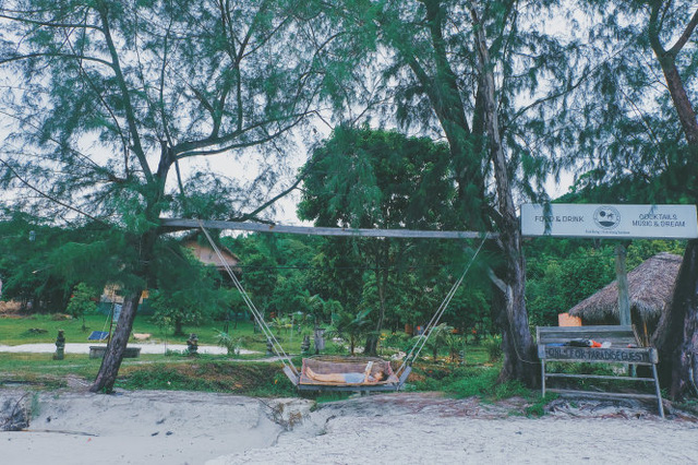 Một góc yên bình trên đảo Koh Rong 