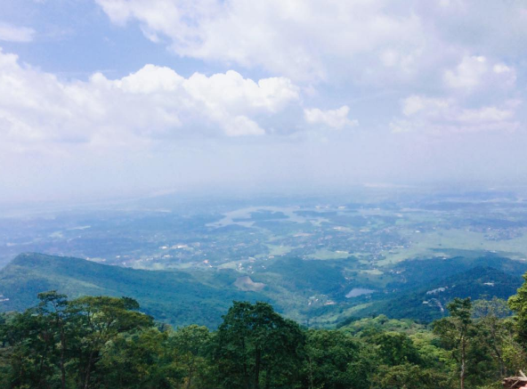 Vườn quốc gia Ba Vì - lá phổi xanh của Hà Nội. (Ảnh: Ngọc Khánh)