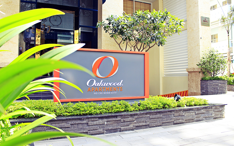 Căn hộ Oakwood tọa lạc ở trung tâm quận 3 của Hồ Chí Minh.