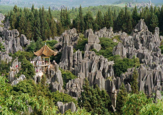 Năm 2007, UNESCO công nhận Thạch Lâm là di sản thiên nhiên thế giới.