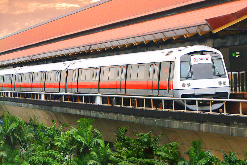 cách đi MRT Singapore 1