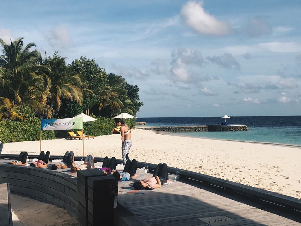 Ngắm biển và tận hưởng cảm giác bình yên tại đảo Maldives