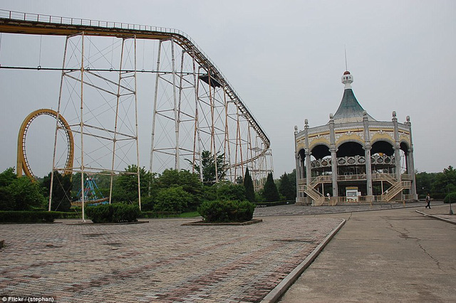 Một góc công viên giải trí Taesongsan 