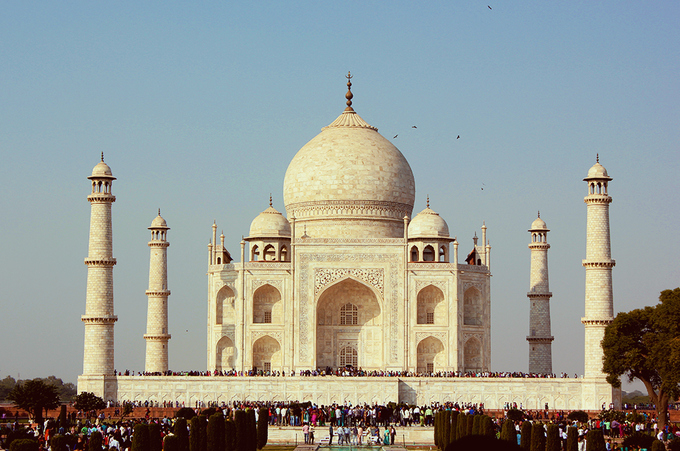Taj Mahal, Ấn Độ. Ảnh: Phong Vinh