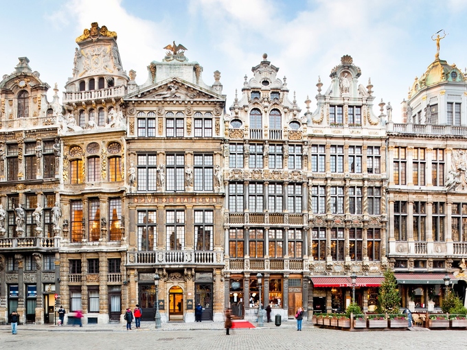 La Grand-Place, Brussels, Bỉ. Ảnh: Flickr