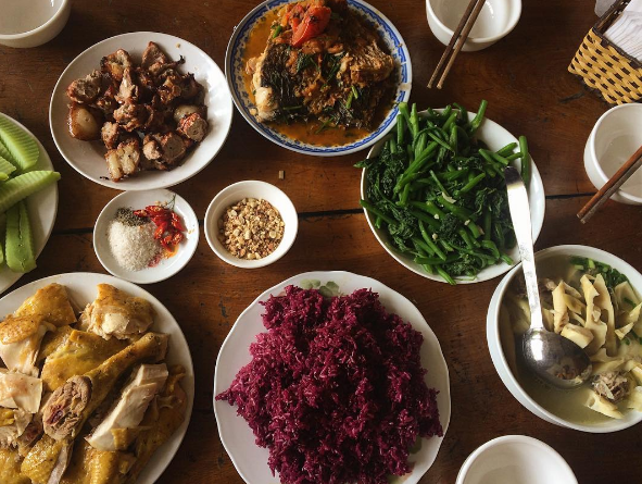 Bữa cơm thịnh soạn đậm đà bản sắc dân tộc của người dân Sapa