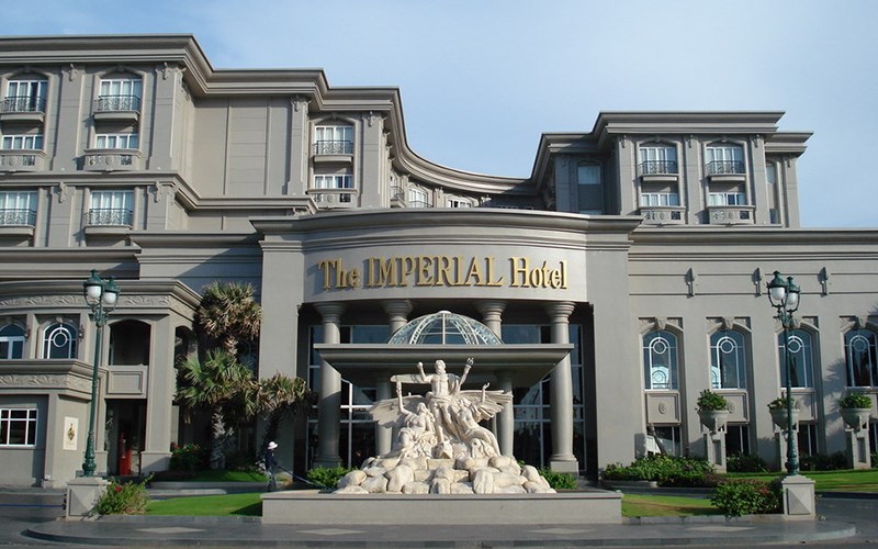 Imperial Hotel Vũng Tàu nổi bật từ kiến trúc Hoàng gia châu Âu