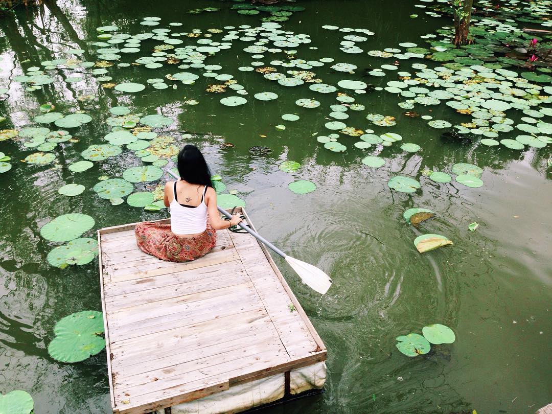 Cánh Đồng Hoa: điểm đến trên mặt nước độc nhất Sài Gòn
