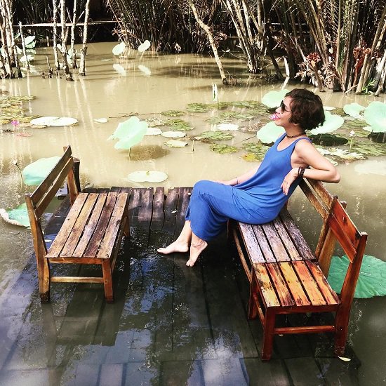 Trải nghiệm không gian thanh tịnh, yên tĩnh hiếm có giữa Sài Gòn (Ảnh: Instagram Joey Ngo) 