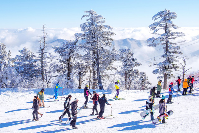 Những khu trượt tuyết là điểm đến hấp dẫn cho du khách ở mọi lứa tuổi