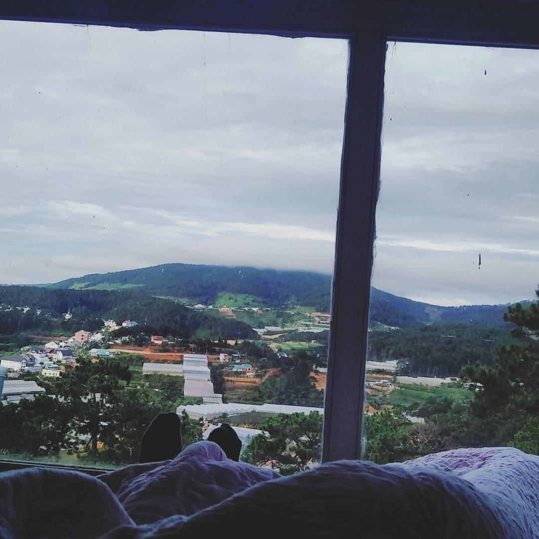 Từ Trạm bạn có thể ngắm cảnh tuyệt đẹp như thế này. Instagram photo by Mai Thuỳ Trang 