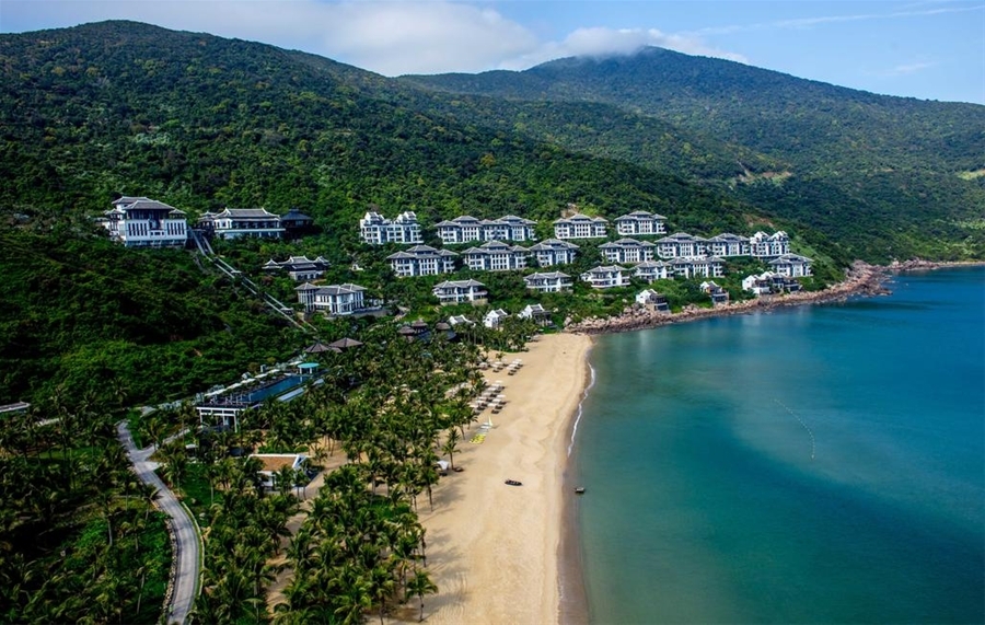 Toàn cảnh InterContinental Danang Sun Peninsula Resort (Ảnh: Danang.InterContinental) 