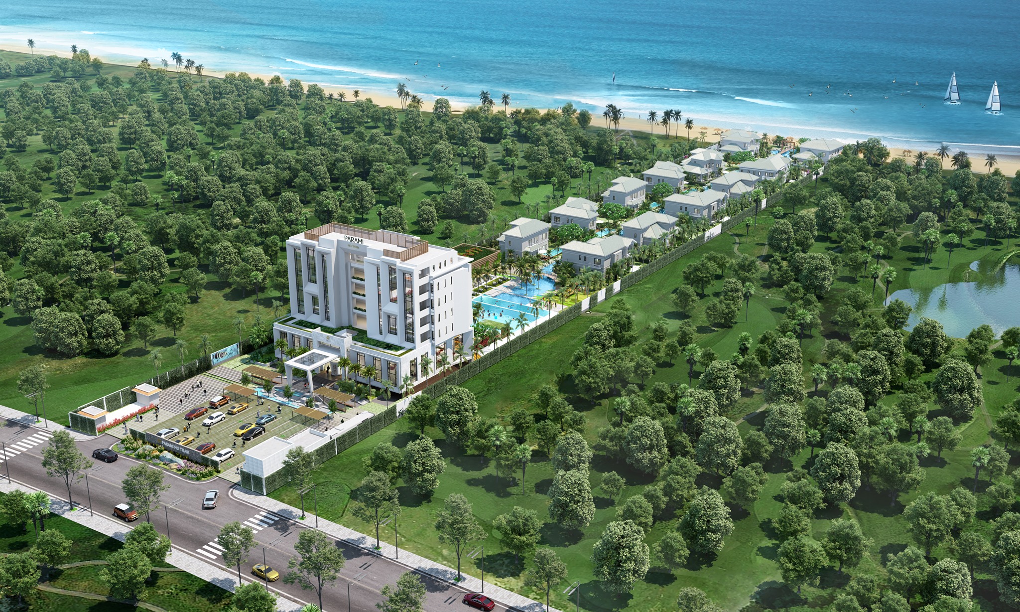 ưu đãi trọn gói Parami Hồ Tràm Resort 2021 1