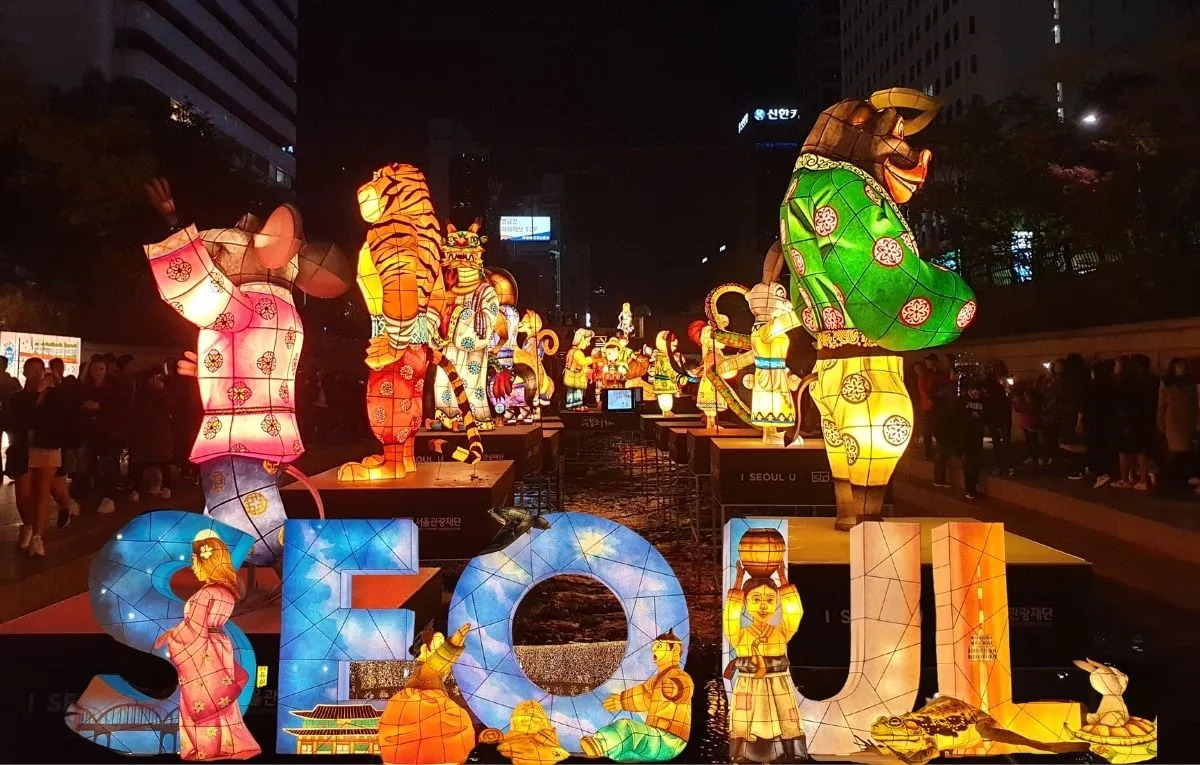 lễ hội Seoul Lantern Festival 2022 1