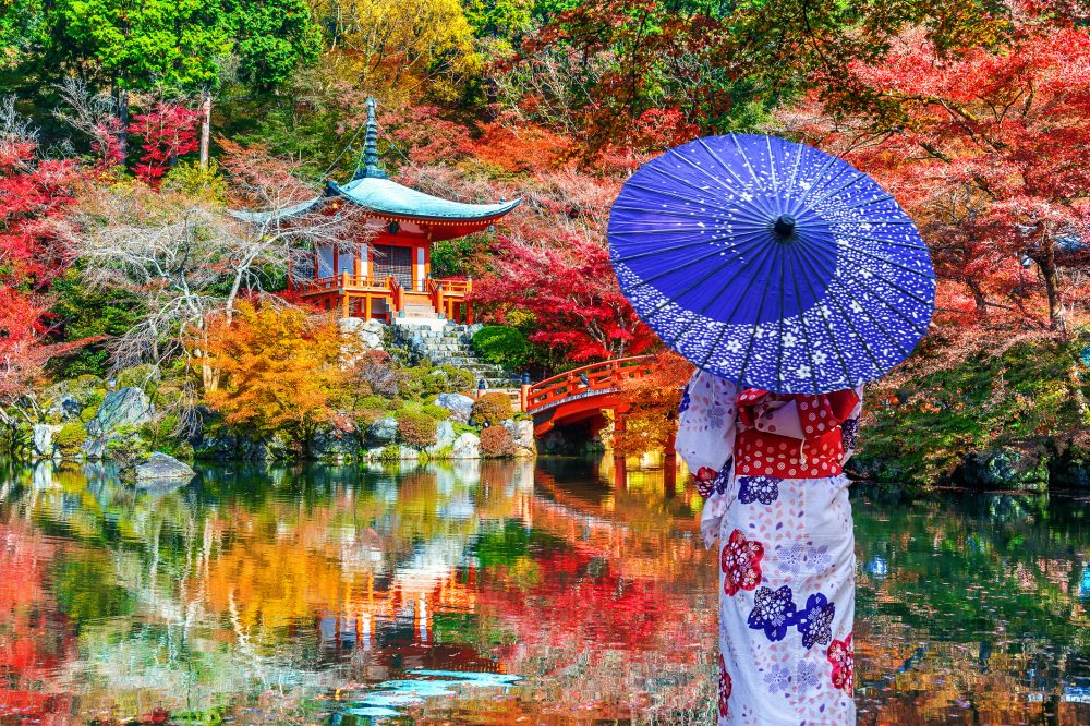 địa điểm ngắm lá vàng lá đỏ ở Nhật 1